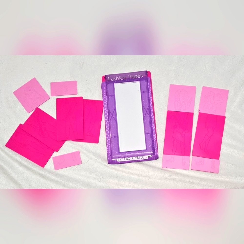 Fashion plates design kit